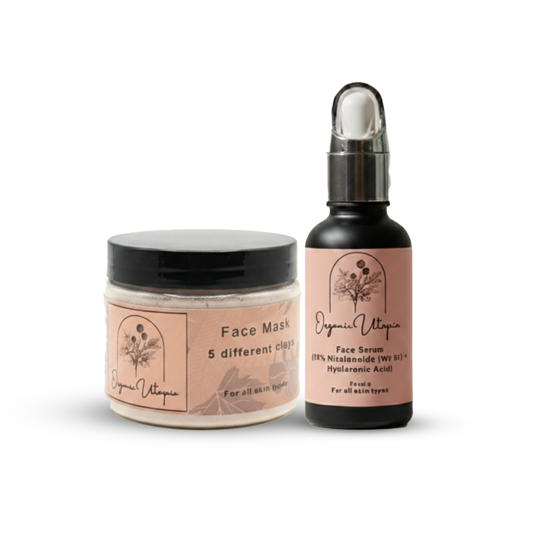 Face mask + Face serum Bundles